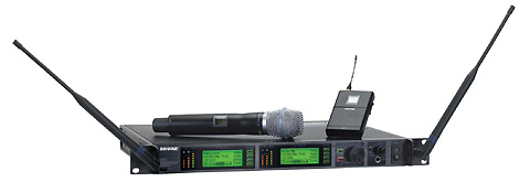 SHURE “UHF-R Wireless”