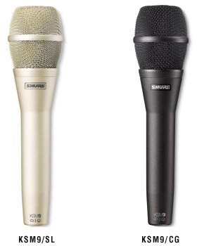 SHURE シュアー KSM9CG-X(チャコールグレー) コンデンサーマイクロホン