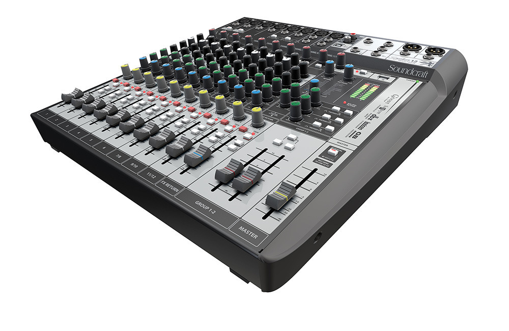 美品☆Soundcraft signature 12 アナログミキサー-