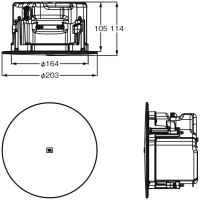 Control 414CT Micro、Control 414CT Micro Plus 寸法図