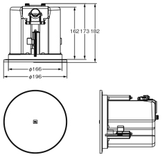Control 424C/T寸法図