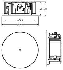 Control 426LP 寸法図