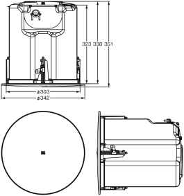 Control 447HC 寸法図