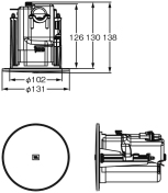 Control 442C/T 寸法図